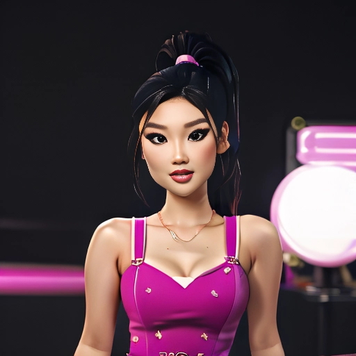 Pao internet vidéo illustration 3d serveur intelligence générative freelance paris studio de création 60WE2DV0